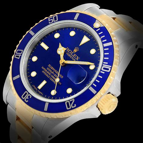 rolex submariner ghiera blu e quadrante blu|rolex subacqueo.